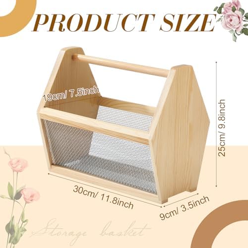 Colingmill Garden Harvest Basket Large Vegetable Basket Gift for Women