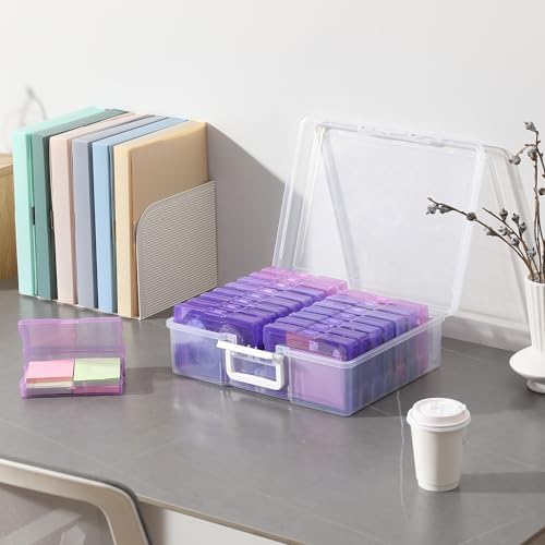 4"x6" Photo Storage Box with 16 Inner Photo Case