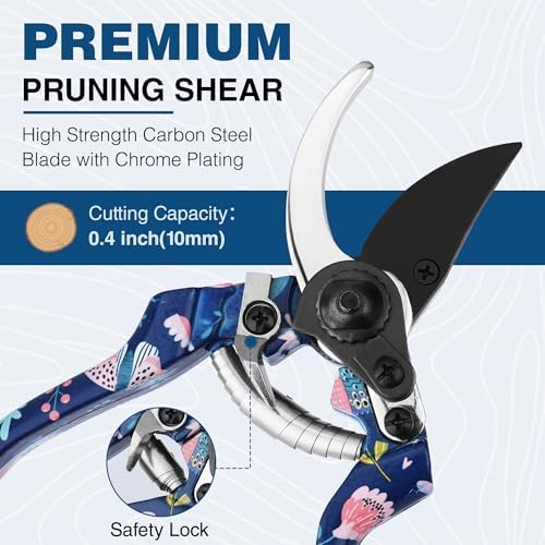 WORKPRO 5-Piece Aluminum Garden Tool Set, Heavy Duty
