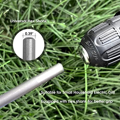 12 Inch Garden Stakes Installation Drill Bit for Outdoor Plant