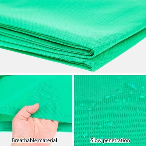 Homimp Plant Covers Freeze Protection, 4 Pack Frost Covers with Zipper Drawstring (71" x 47.3") Plant Protection Cover Bags for Outdoor Winter Frost Cold Weather Shrubs Trees Jacket Covers,Green
