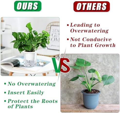 12Pack Self Watering Spikes with Wicking for Indoor Outdoor Plants