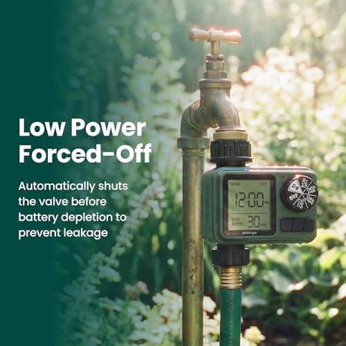 Garden Hose Sprinkler Timer 1 or 2 Outlet Programmable Controller