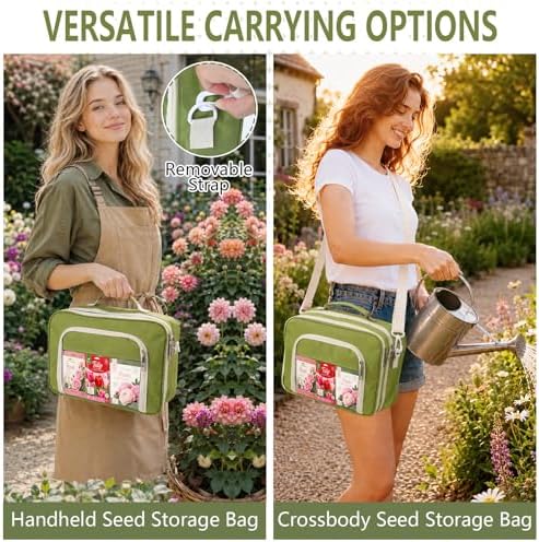 Seed Storage Organizer Binder, Seed Holder Organizer Seed&Envelopes, Sheet