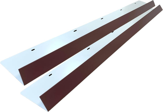 Eagle 1-26 Gauge 5 Foot Rain Diverter - Nails and Instructions Included (Mill Finish Aluminum, Copper, Galvanized, Stainless Steel & More) (2, Burgundy)