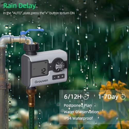 Garden Sprinkler Water Timer Manual Automatic System Irrigation1 Outlet