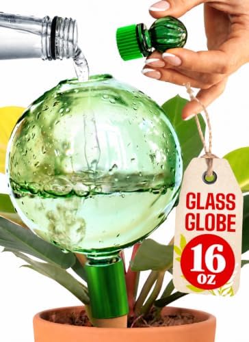 16 Oz Plant Watering Globes, Large Self Watering Globes For Indoor Plants