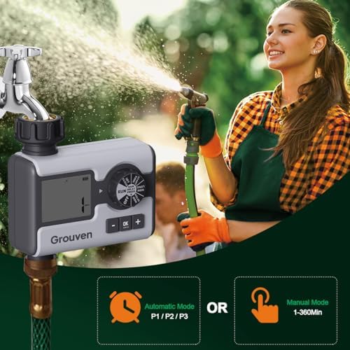 Garden Sprinkler Water Timer Manual Automatic System Irrigation1 Outlet