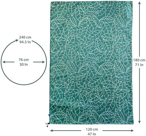 Plant Covers Freeze Protection 47"x71" | 2-Pack Winter Frost Blankets