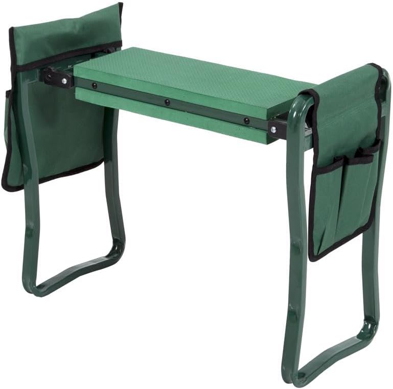 Seina 7038656 23.62 x 5.51 in. Garden Kneeler & Seat, Green