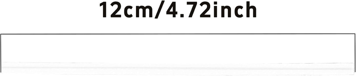 200PCS 4.72 Inch Kraft Paper Twist Ties, Reusable Cable Ties for Tying Bread, Plant Support, Bread Packaging, Candy Bags and Craft Projects (White)