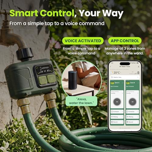 WiFi Water Timer Smart Irrigation Controller with Gateway