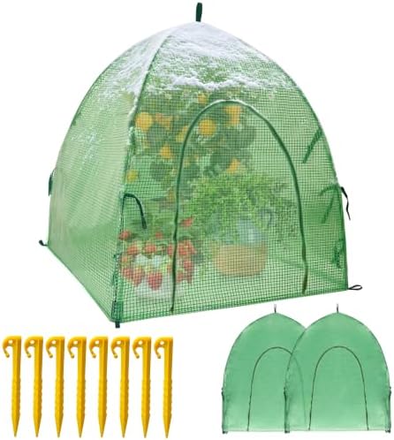 40"‌ Garden Plant Frost Protection Cover, Plant Tent from Animal w/ Zipper