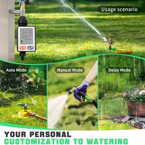 Hose Timer, 10-Program Digital Watering Timer