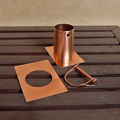 Large Tapered Cups - Copper Plated with Installation Kit (14 Feet)