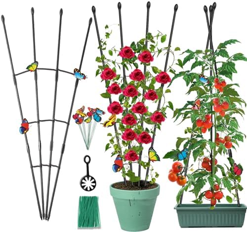 Antizz Garden Trellis for Potted Climbing Plants Outdoor Indoor