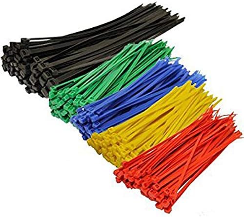 SYD 4 Inch length, 18lb Small size Self Locking Nylon Cable Zip Ties -1000 Piece (orange)