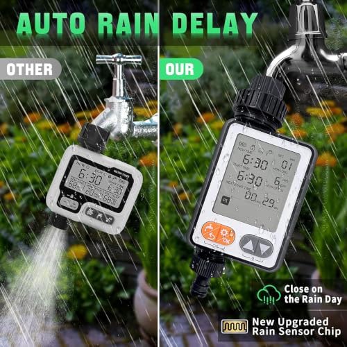 Hose Timer, 10-Program Digital Watering Timer
