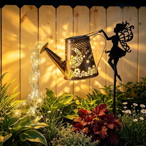 Solar Watering Can Light, Solar Outdoor Lights, Garden Decor Lights