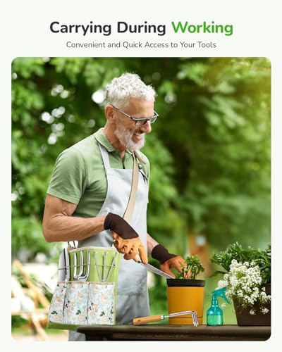 Gardening Tools Garden Tool Sets 11-Piece Rust Resistant Kit