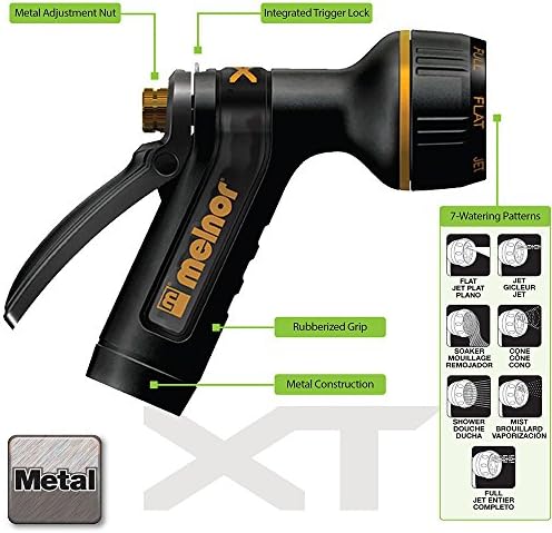 Melnor 65143AMZ Nozzle Bundle, Black, Yellow