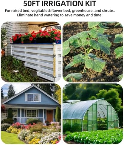 Drip Irrigation System Water Timer Automatic Irrigation Kit DIY Garden