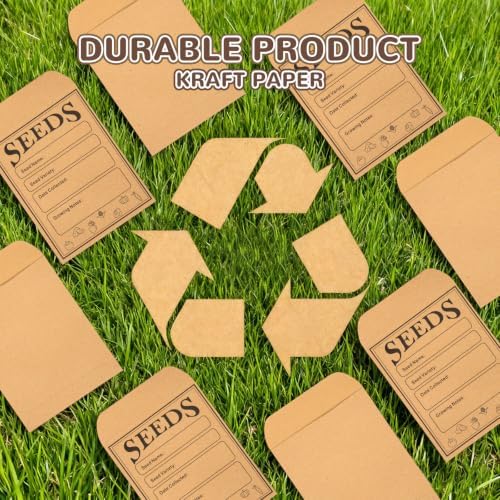 200pcs Seed Saving Envelopes 2.36x3.54 Inch