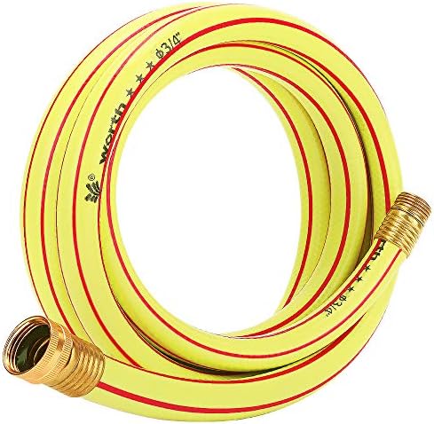 10ft 3/4 in. Short Leader Garden Hose, Solution4Patio, Male/Female Fittings