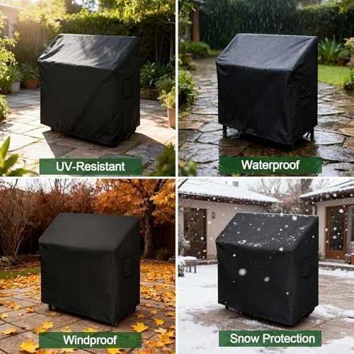 Potting Bench Cover for Outdoor Potting Bench Table, 600D Waterproof Outdoor Potting Bench Table Cover, Outdoor Bar Cover for Patio Wicker Bar Counter Table, Outdoor Prep Table Cover,41"L x 38"D x 40"