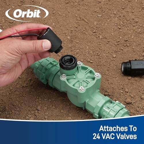 Orbit 57865 Battery-Operated Sprinkler Timer, Black (4, Pack of 4)