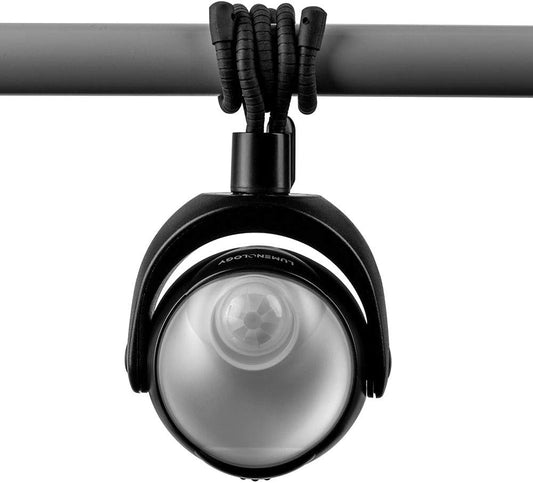 Limitless Innovations Lumenology Portable LED Motion Sensor Light Provides 148 Lumens with a 13 ft Detectable Range and Flexible Tripod Base with Magnetic Option – Indoor/Outdoor (Black)