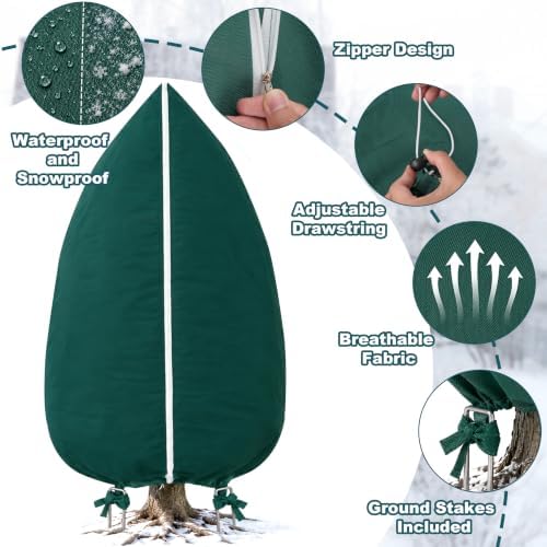 Plant Freeze Protection Covers for Winter Plants Gardens Frost, Sun, Pests