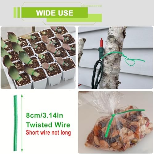 Garden Stakes Kit: 15Sets Fiberglass Plant Sticks Supports & Accessories for DIY 4ft, 5ft, 6ft, 7ft Stakes for Tomato, Vegetables, Indoor & Outdoor Gardening Supplies (15)