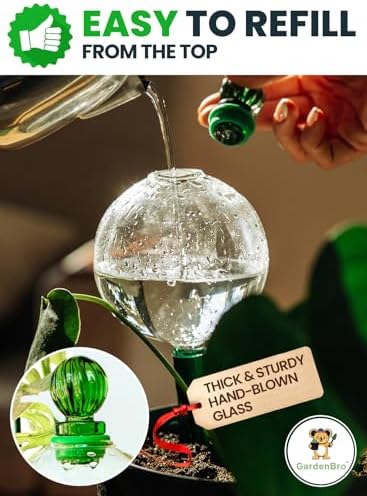 4pc 16 Oz Plant Watering Globes Large Self Watering Globes For Indoor Plant