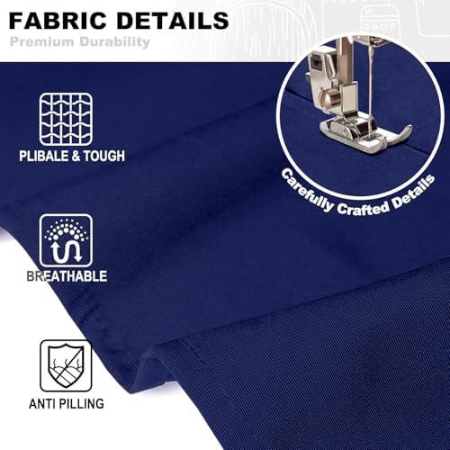 BeLuyi chef apron bib tool apron for man woman cross back straps with 4 pockets for kitchen cooking gardening baking working