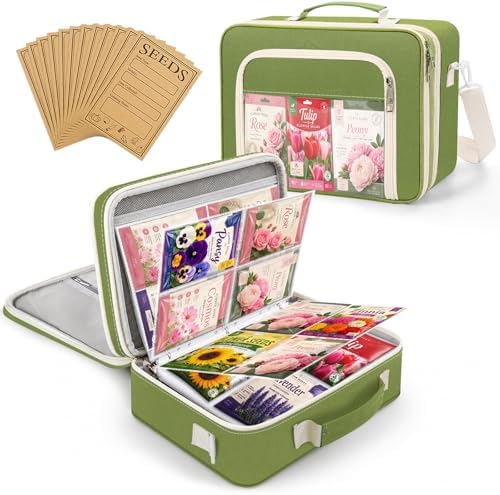 Seed Storage Organizer Binder, Seed Holder Organizer Seed&Envelopes, Sheet