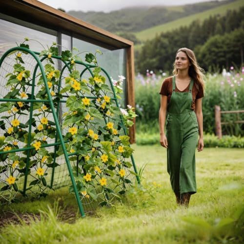 Garvee Garden Arch Trellis for Raised Beds, 4 FT