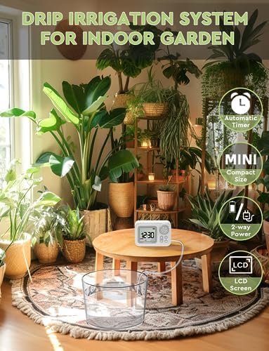 Automatic Plant Waterer, Indoor Plant Watering System