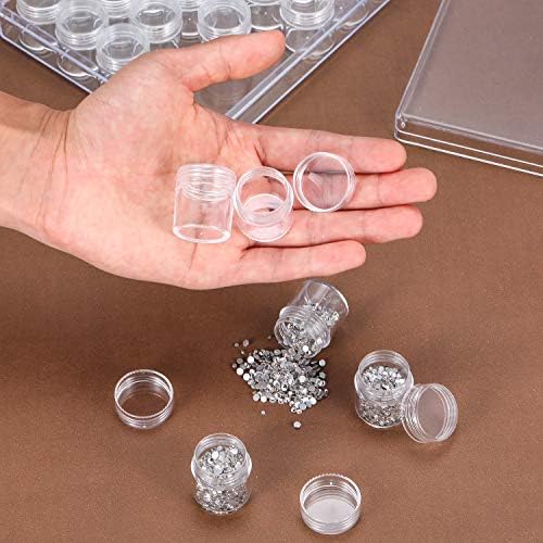 30 Grids Bead Organizer, Diamond Art Storage Containers, 1.15 x 1 Inch