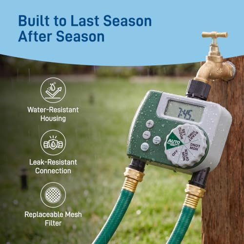 Orbit Programmable Digital Hose Watering Timer, 2 Outlet - 58910