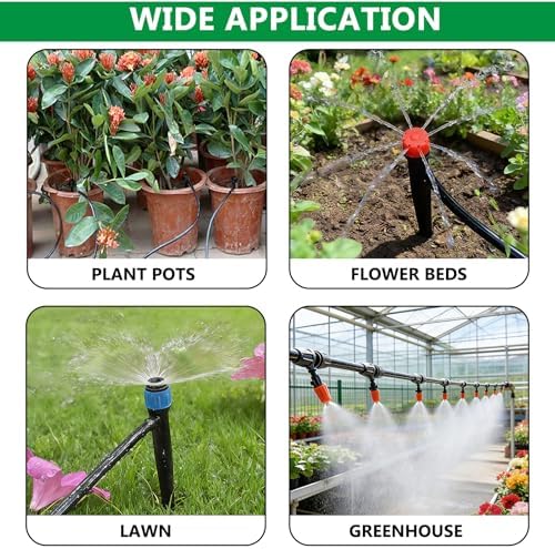 135PCS 240FT Automatic Drip Irrigation System Set