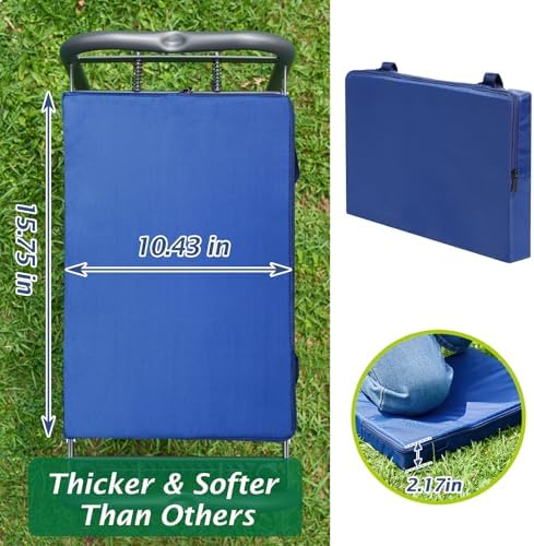 ikkle Heavy Duty Garden Kneeler and Seat, 838LB+ Capacity