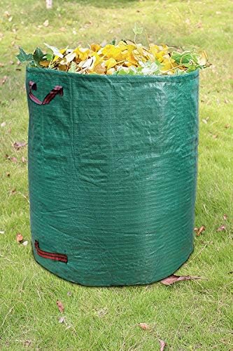 IME Reusable Gardening Lawn Leaf Bag, 272L, Green, 1 Count
