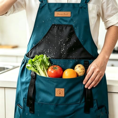 Gardening Apron with Multi Pockets for Women & Men