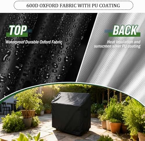 Potting Bench Cover for Outdoor Potting Bench Table, 600D Waterproof Outdoor Potting Bench Table Cover, Outdoor Bar Cover for Patio Wicker Bar Counter Table, Outdoor Prep Table Cover,41"L x 38"D x 40"
