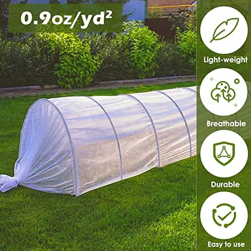 Plant Freeze Protection Cover, 7x25 FT Floating Row Cover