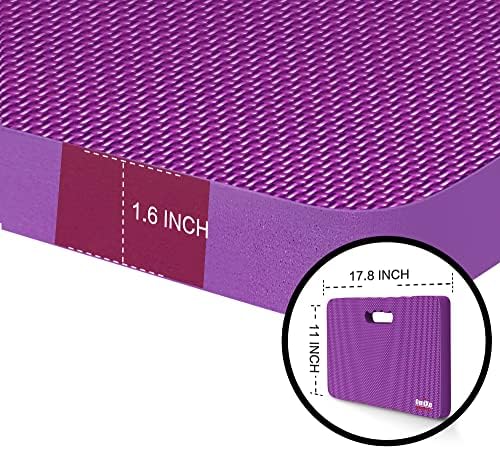 Comfy Extra Large Thick Waterproof Gardening Kneeling Pad Foam Kneeler Mat Garden Knee Pad Cushion for Gardening Planting Yard Work Prayer Yoga Mechanic Workout Baby Bath