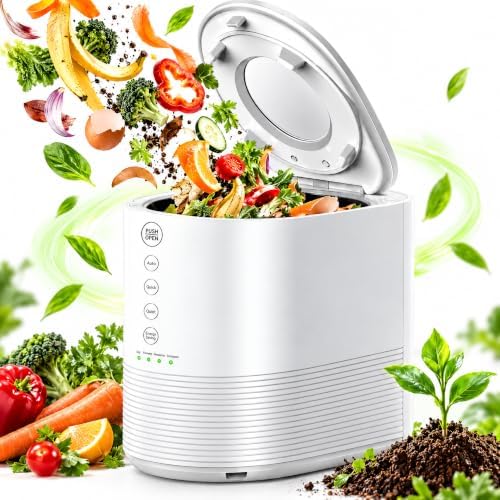 4.5L Electric Composter for Kitchen, Kitchen Compost Bin, Quiet