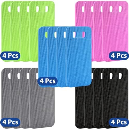 20 Pcs Garden Kneeling Pad Garden Knee Pad Thick Foam Knee Mat Waterproof Cushion for Kneeling Multi Functional and Church Kneeler for Praying, Baby Bath, Yoga, 15.4 x 6.7 Inch (Classic Color)