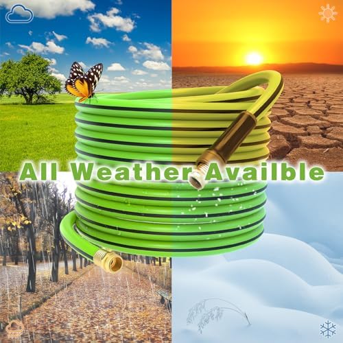 Garden Hose 75ft x 5/8",Short Garden Water Hose Heavy Duty